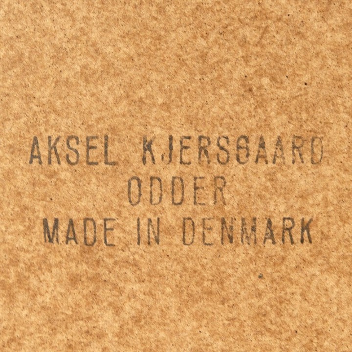 Grote Deense Aksel Kjersgaard model 168 eiken spiegel
