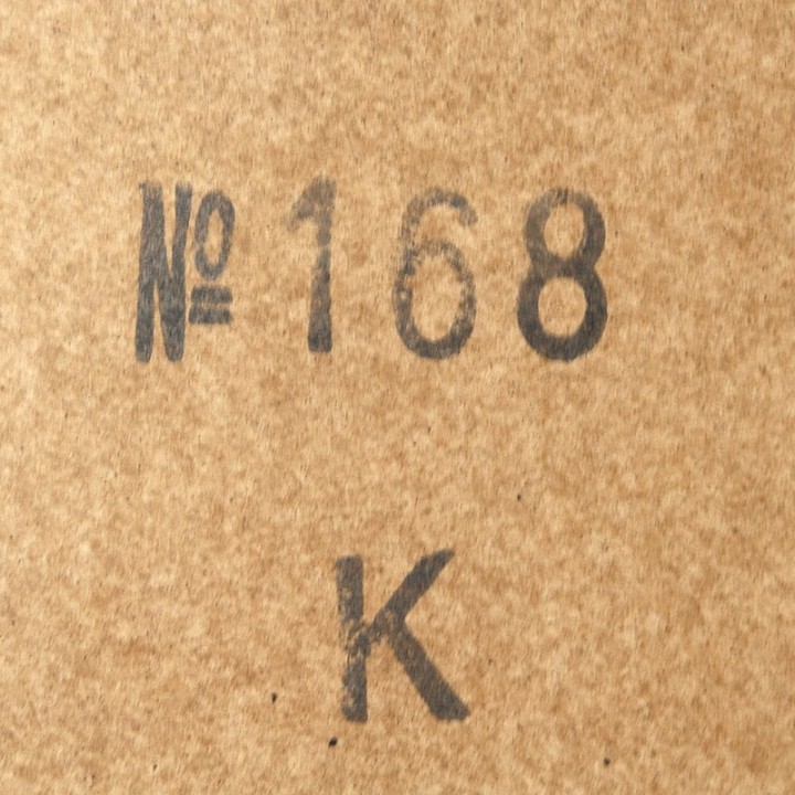 Grote Deense Aksel Kjersgaard model 168 eiken spiegel