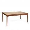 Large model vintage dining table design Henning Kjaernulf