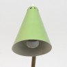 Vintage green table lamp fifties