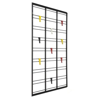 Nederlandse vintage design toonladder kapstok van Pilastro