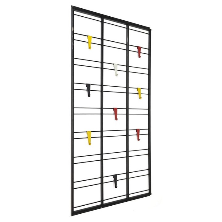 Nederlandse vintage design toonladder kapstok van Pilastro