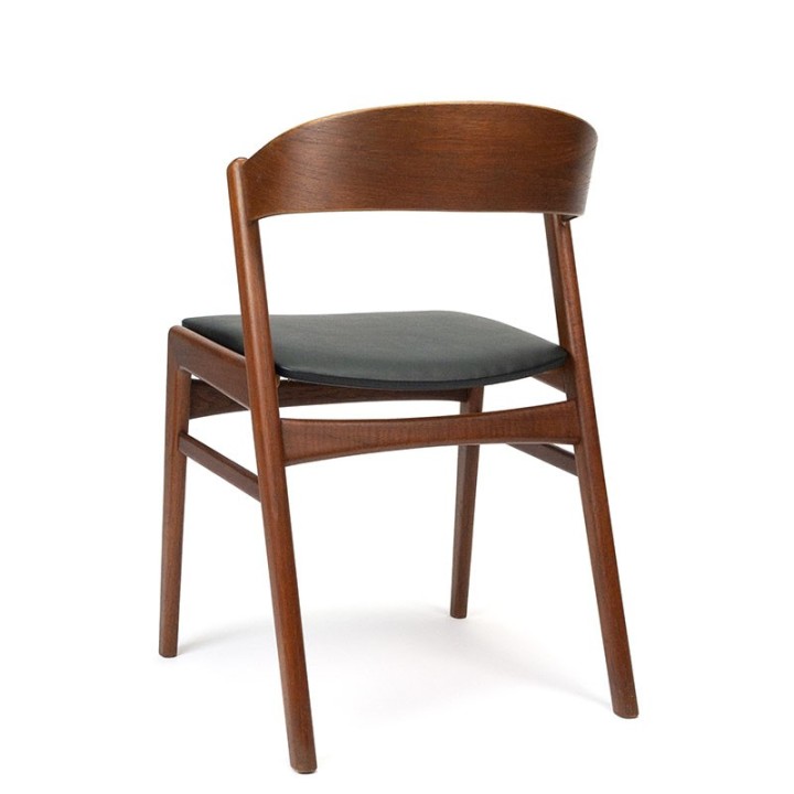 Vintage Deense eettafel of bureaustoel uit de Hong stolefabrik