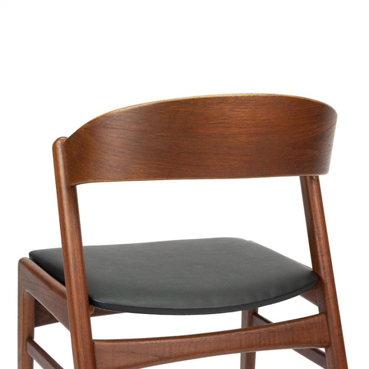 Vintage Deense eettafel of bureaustoel uit de Hong stolefabrik