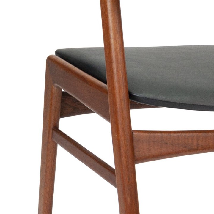 Vintage Deense eettafel of bureaustoel uit de Hong stolefabrik