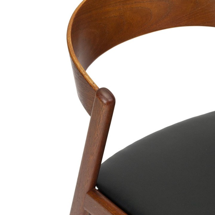 Vintage Deense eettafel of bureaustoel uit de Hong stolefabrik