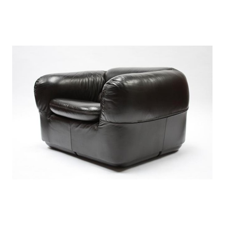 Fauteuil donker bruin - Retro Studio