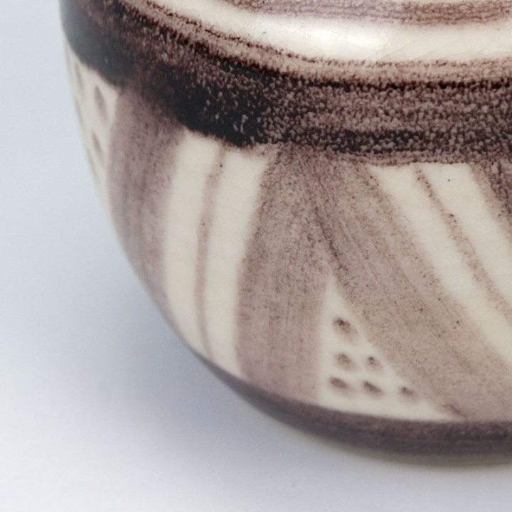 Ravelli number 319 vintage jar with lid