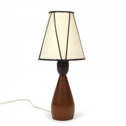 Klein model Deense vintage tafellamp jaren 50
