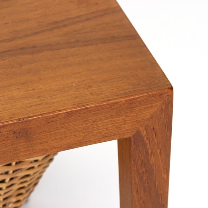 Severin Hansen vintage side table / sewing kit table