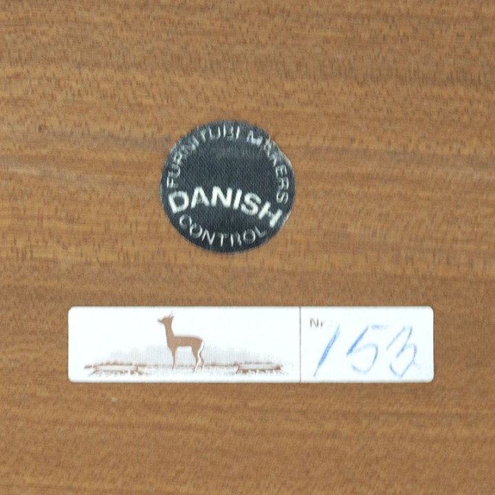 Severin Hansen vintage side table / sewing kit table