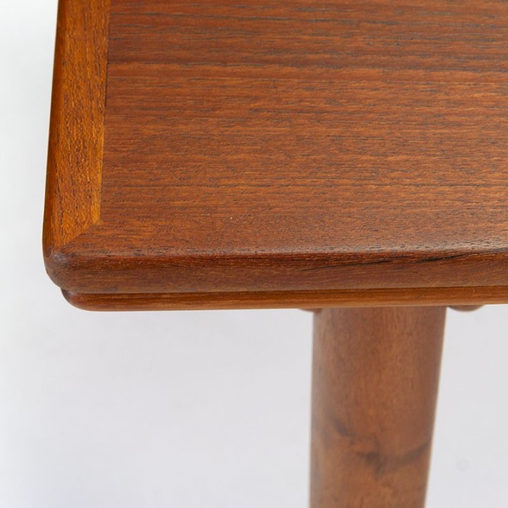 Vintage Deense design eettafel model 50 van Omann Jun