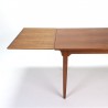 Vintage Deense design eettafel model 50 van Omann Jun