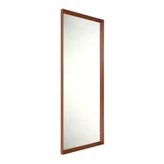 Danish high teak vintage mirror