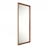 Danish high teak vintage mirror