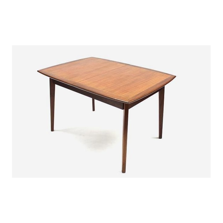 Teakhouten eettafel jaren 60 - Retro Studio