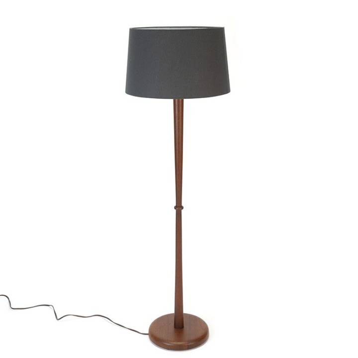 Danish vintage floor lamp in teak wood