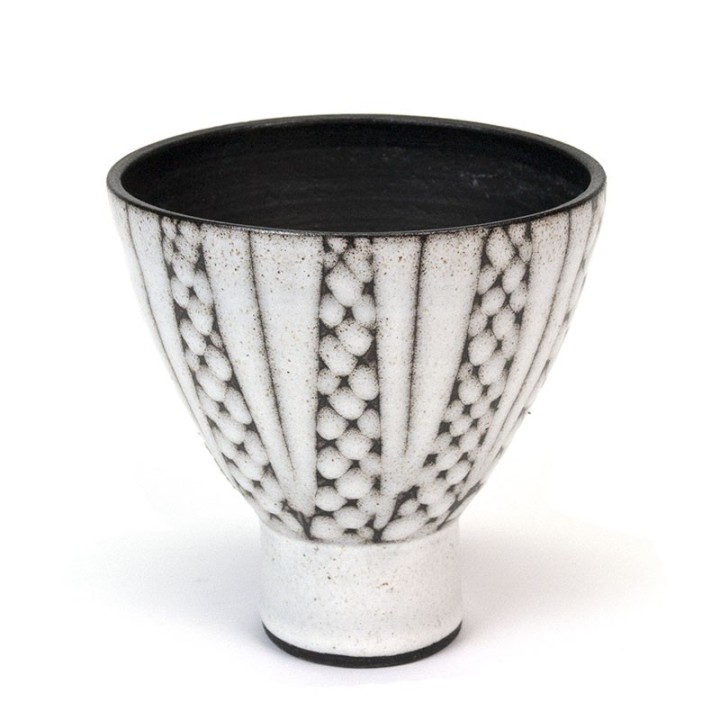 Vintage flower pot BKW ceramic design Inge Böttger