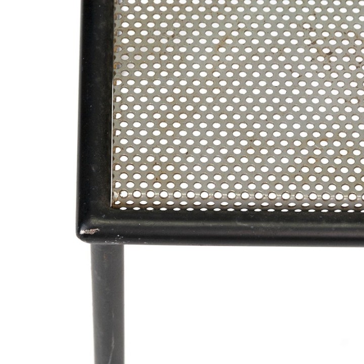 Perforated metal vintage side table from Artimeta