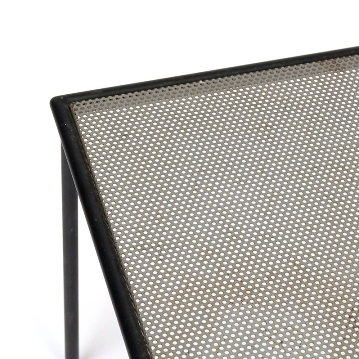 Perforated metal vintage side table from Artimeta