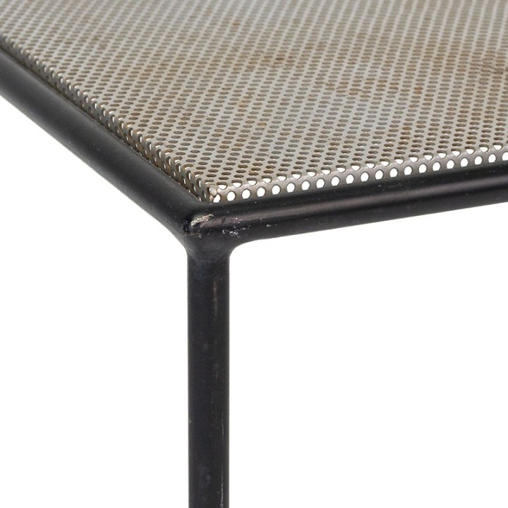 Perforated metal vintage side table from Artimeta