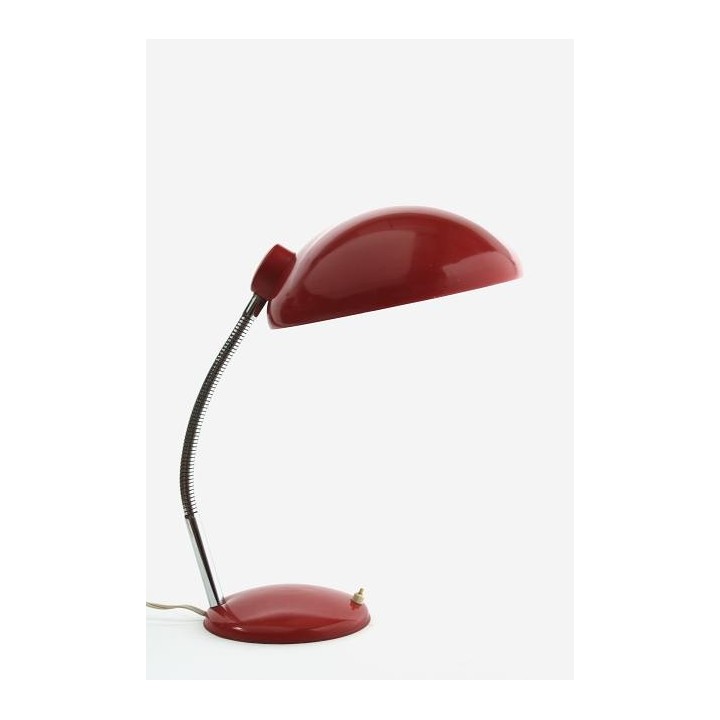 Rode bureaulamp - Retro Studio