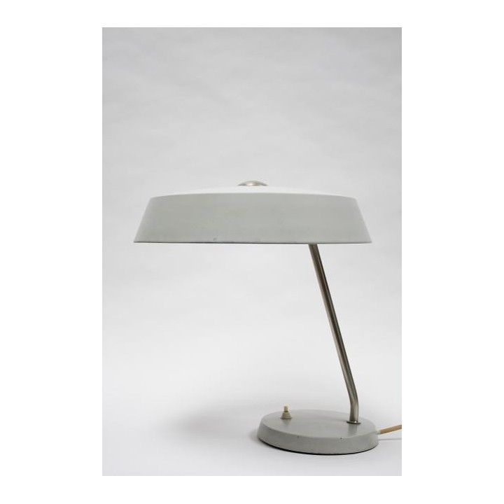 Grijze bureaulamp - Retro Studio
