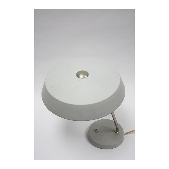 Grijze bureaulamp - Retro Studio