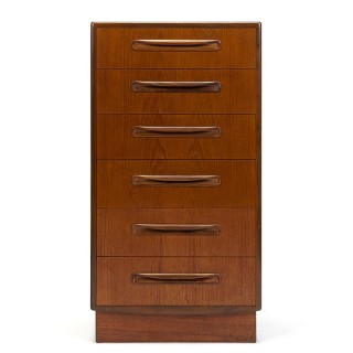 Gplan vintage hoog model Fresco ladekast