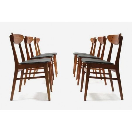 Set of 6 chairs by Farstrup