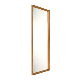 Oak vintage large model mirror Aarhus model 608