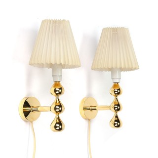 Set of 2 vintage H. Asmussen wall lamps
