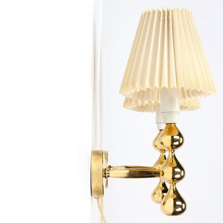 Set van 2 vintage H. Asmussen wandlampen