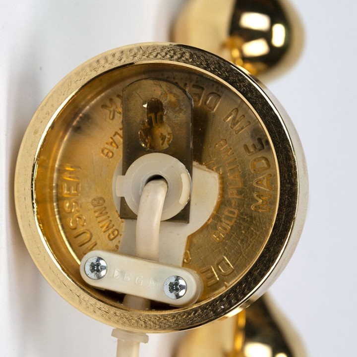 Set of 2 vintage H. Asmussen wall lamps