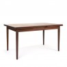Danish vintage extendable dining table rectangle model