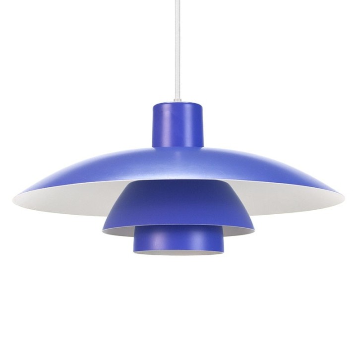 Louis Poulsen vintage PH 4/3 blue design Poul Henningsen