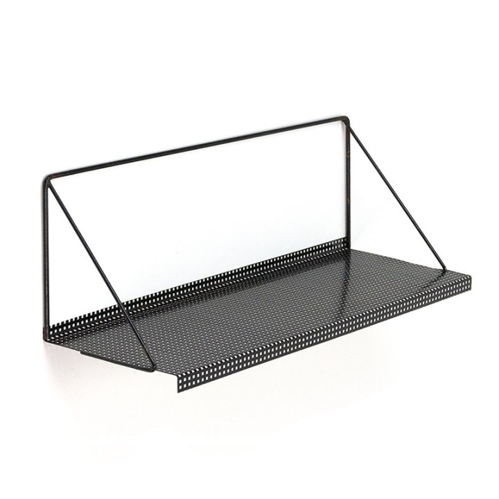 Geperforeerd metalen vintage wandplank