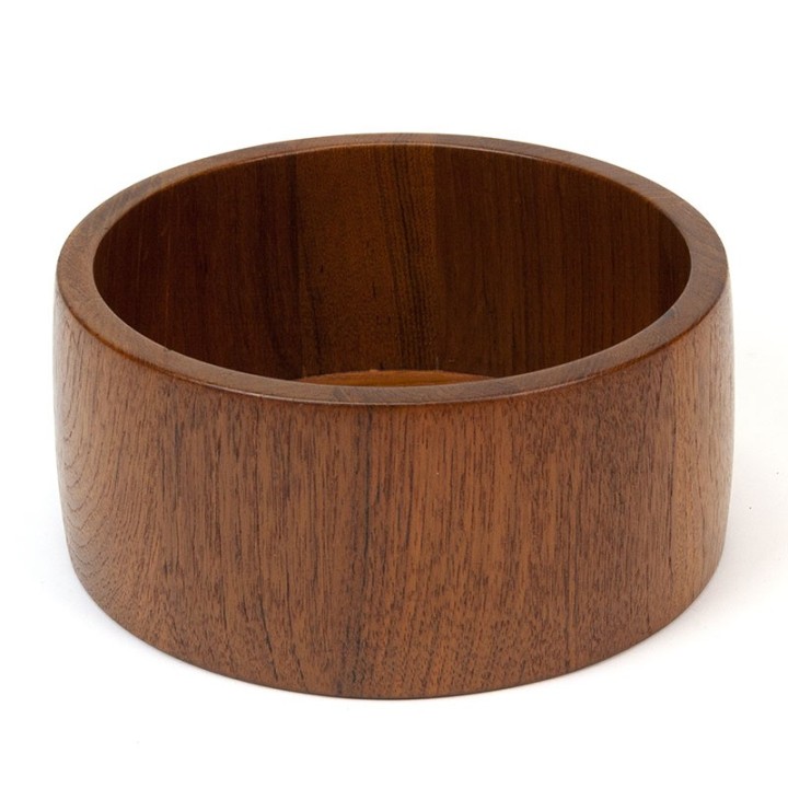 Danish vintage salad bowl in teak
