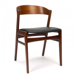 Vintage design stoel uit de Hong Stolefabrik Denemarken