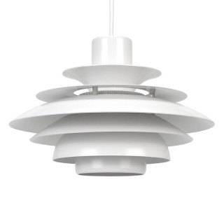 Deense vintage schijven hanglamp merk Jeka