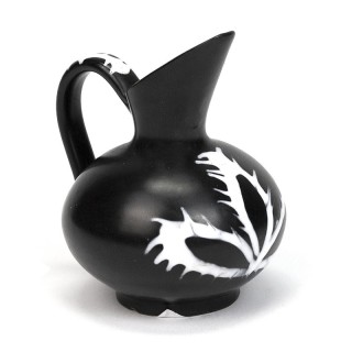 Miniatuur vintage kan vaasje genummerd