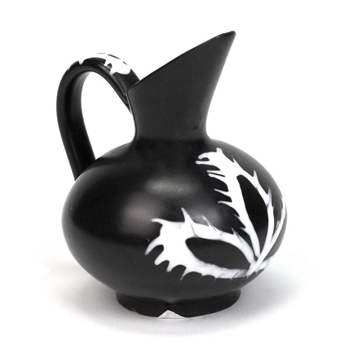 Miniature vintage jug vase numbered