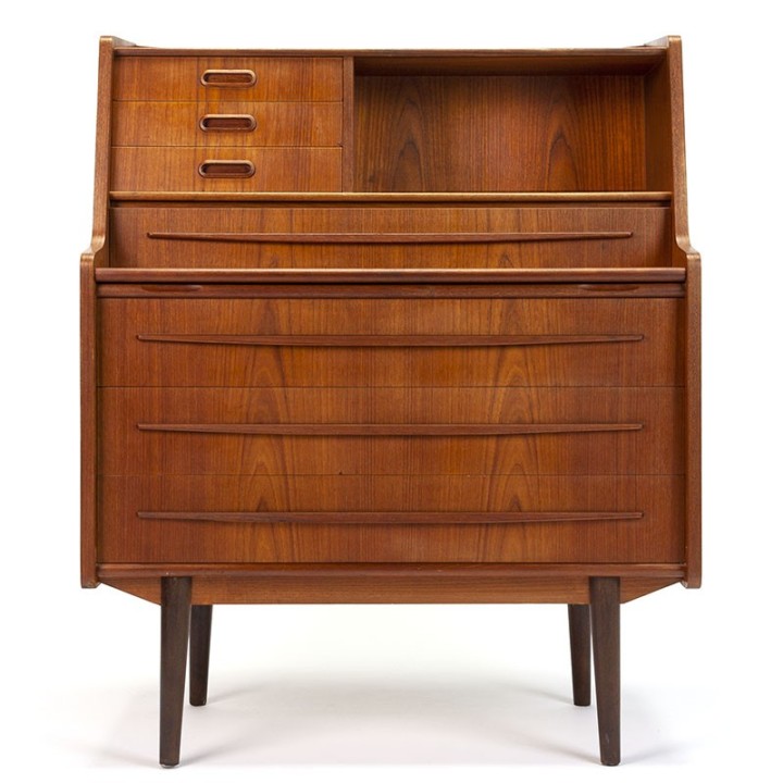 Teak Mid-Century Danish vintage secretary