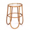 Rattan vintage plant table