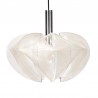 Plexiglass vintage hanging lamp design Paul Secon