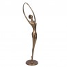 XL Vintage brass dancer