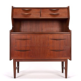 Danish vintage modern Mid-Century design secretary