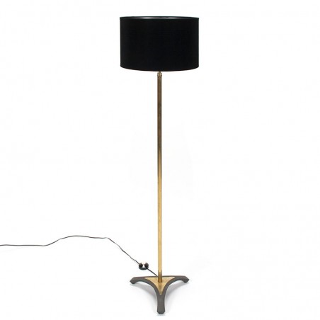 Brass vintage fifties floor lamp
