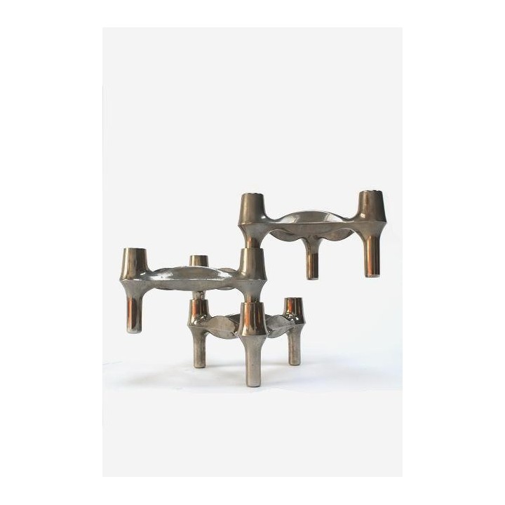 Stackable candleholders Nagel set of 3 - Retro Studio