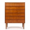 Danish teak Mid-Century vintage chest of drawers